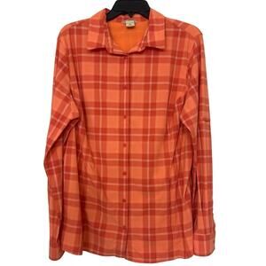 Duluth Flex Sidewinder UPF 30 Long Sleeve Shirt Vented Outdoor Hiking Size XL